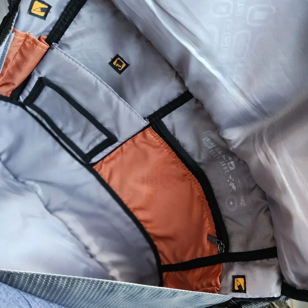 Ogio Laptop Messenger Bag Multi-Zip Compartment Carrying‎ Padded Pocket Black